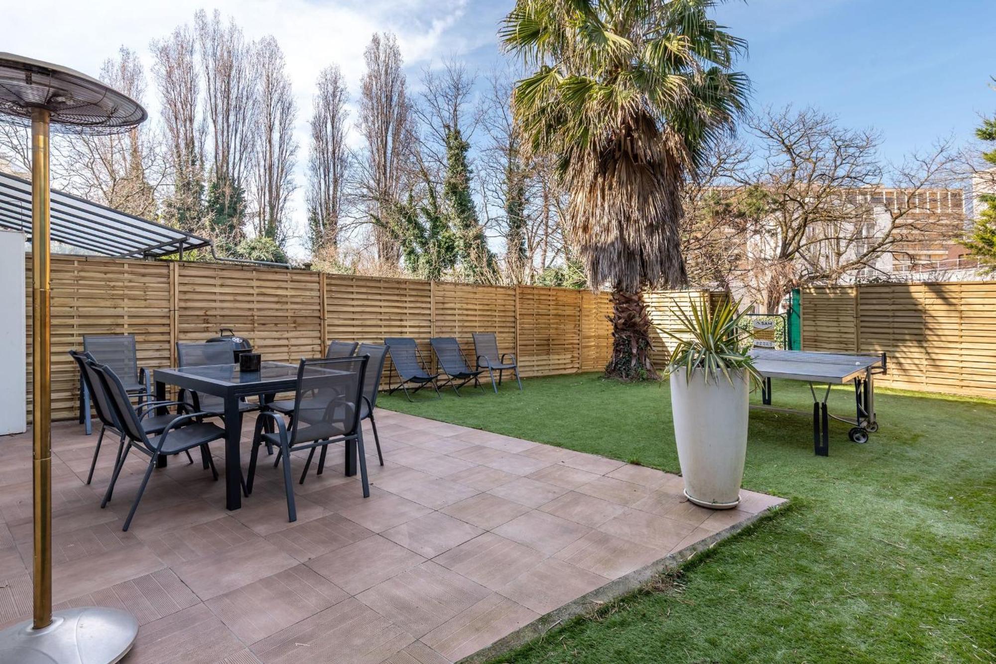 Maison Frappaz - 4 Bedrooms With Garden Villeurbanne Extérieur photo